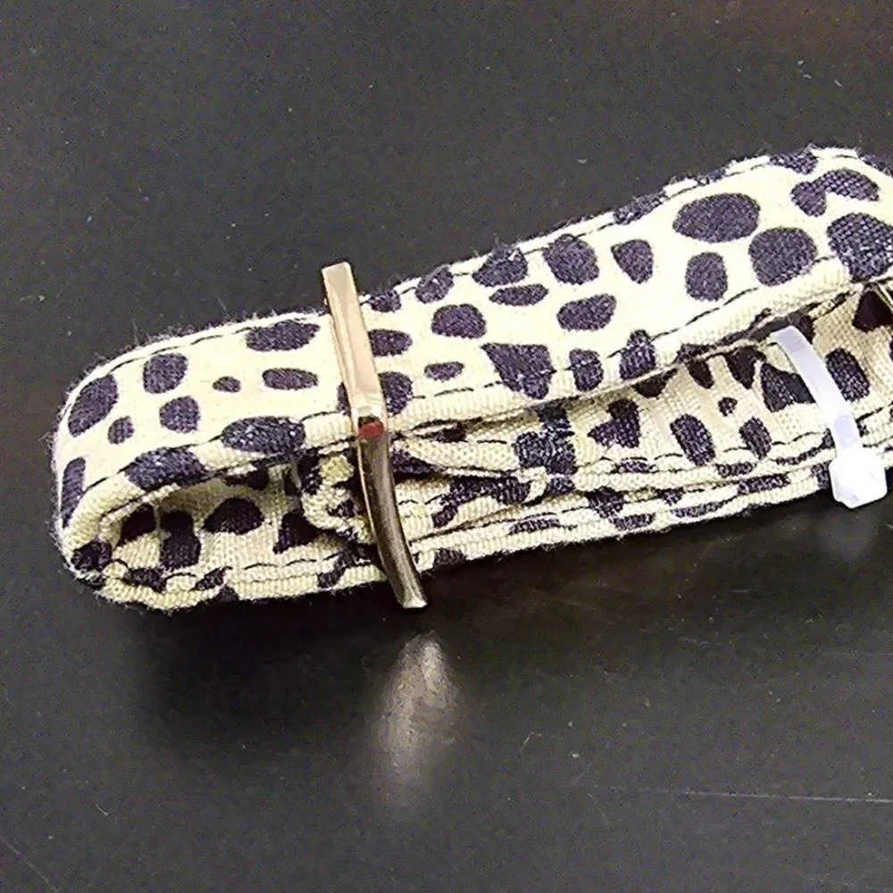 Animal Print with Buckle Branding Dog Collar | Boots & Barkley | Medium